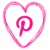 pink heart pinterest