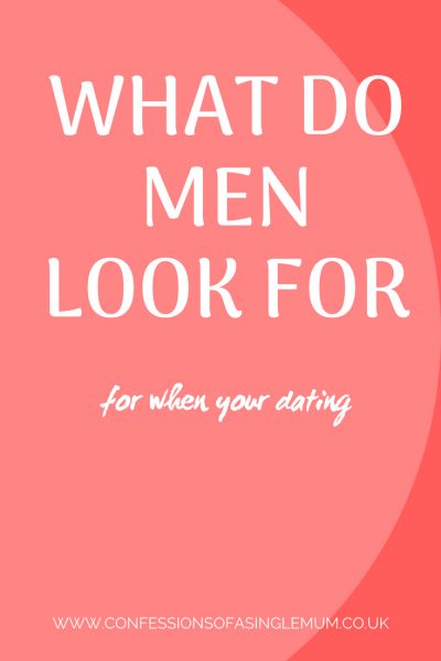 What do men look for