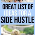 Great List of Ideas for A side hustle