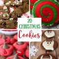 20 Christmas cookies pinterest with text