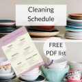 Cleaning Schedule 2