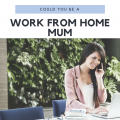 work from home mum