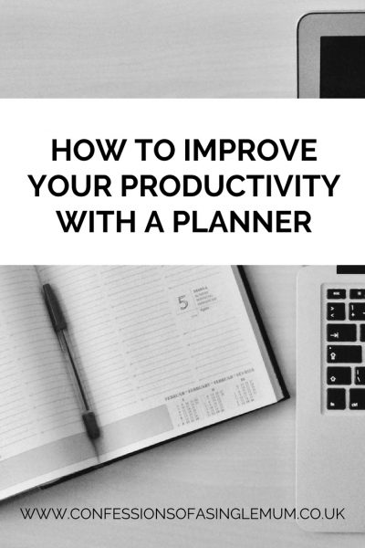 How to Improve Your Productivity with a Planner