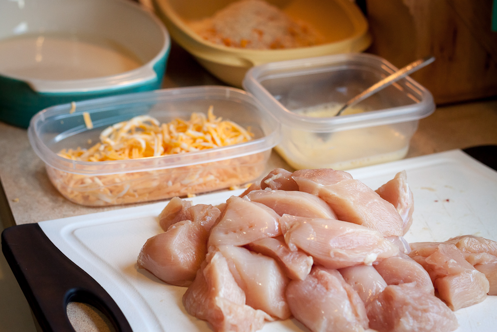 Plain Baked Cheddar Chicken 1 Plain Baked Cheddar Chicken 1