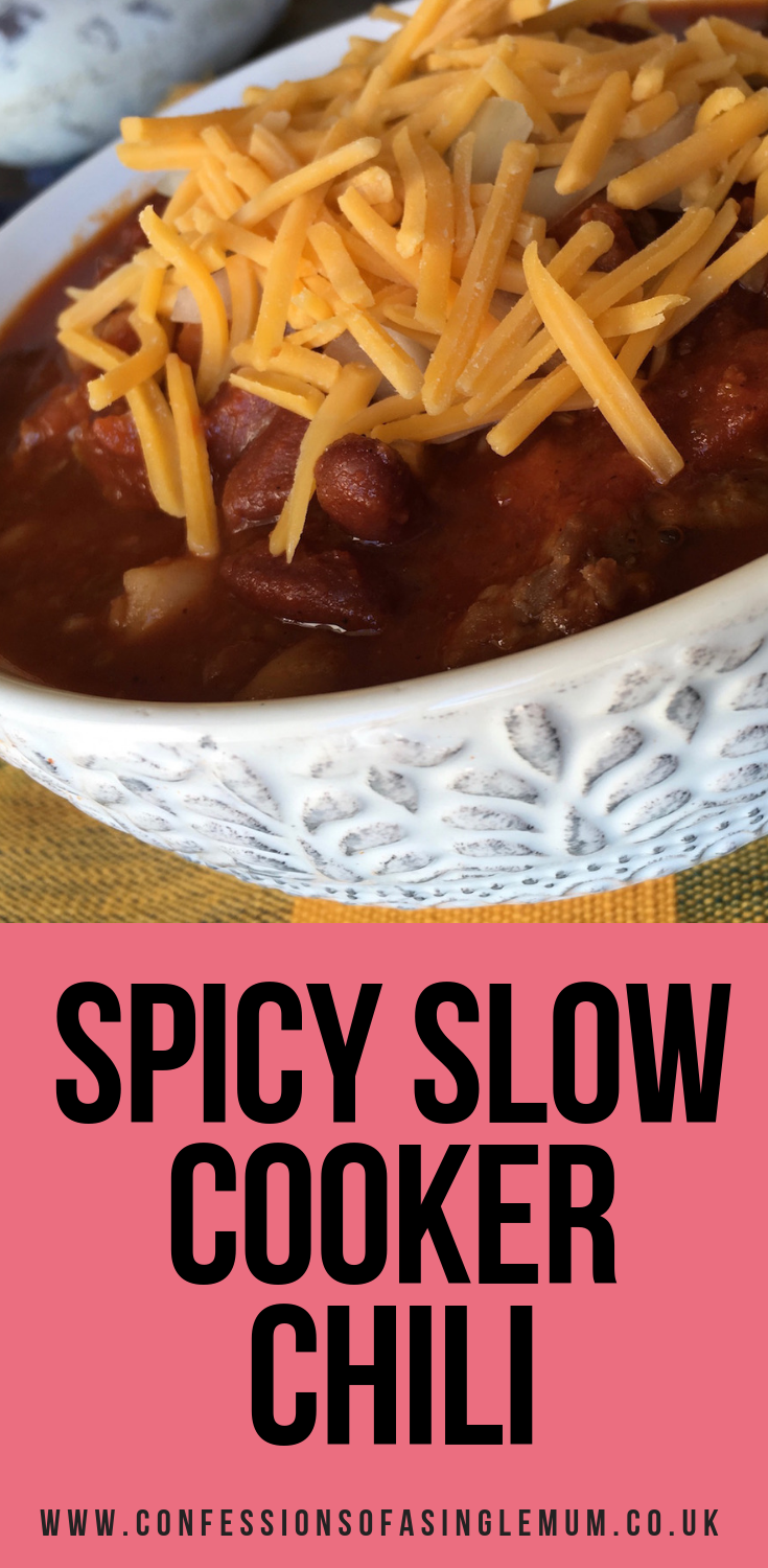 Spicy Slow Cooker Chili