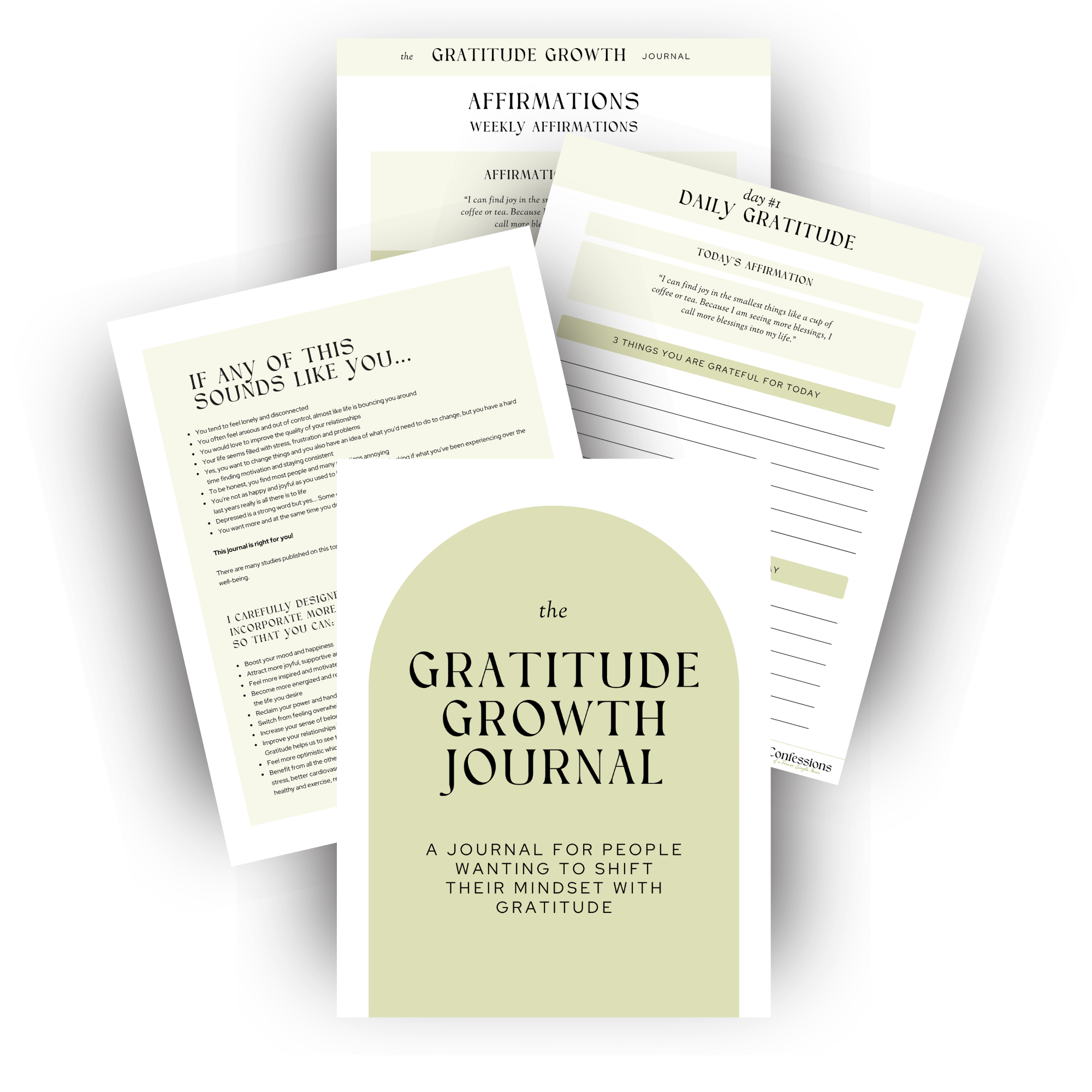 the gratitude growth journal